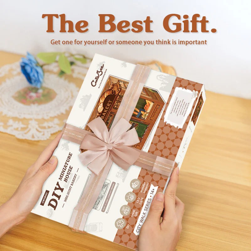 Mrs. Hunt Bakery | DIY Book Nook Miniature Kit