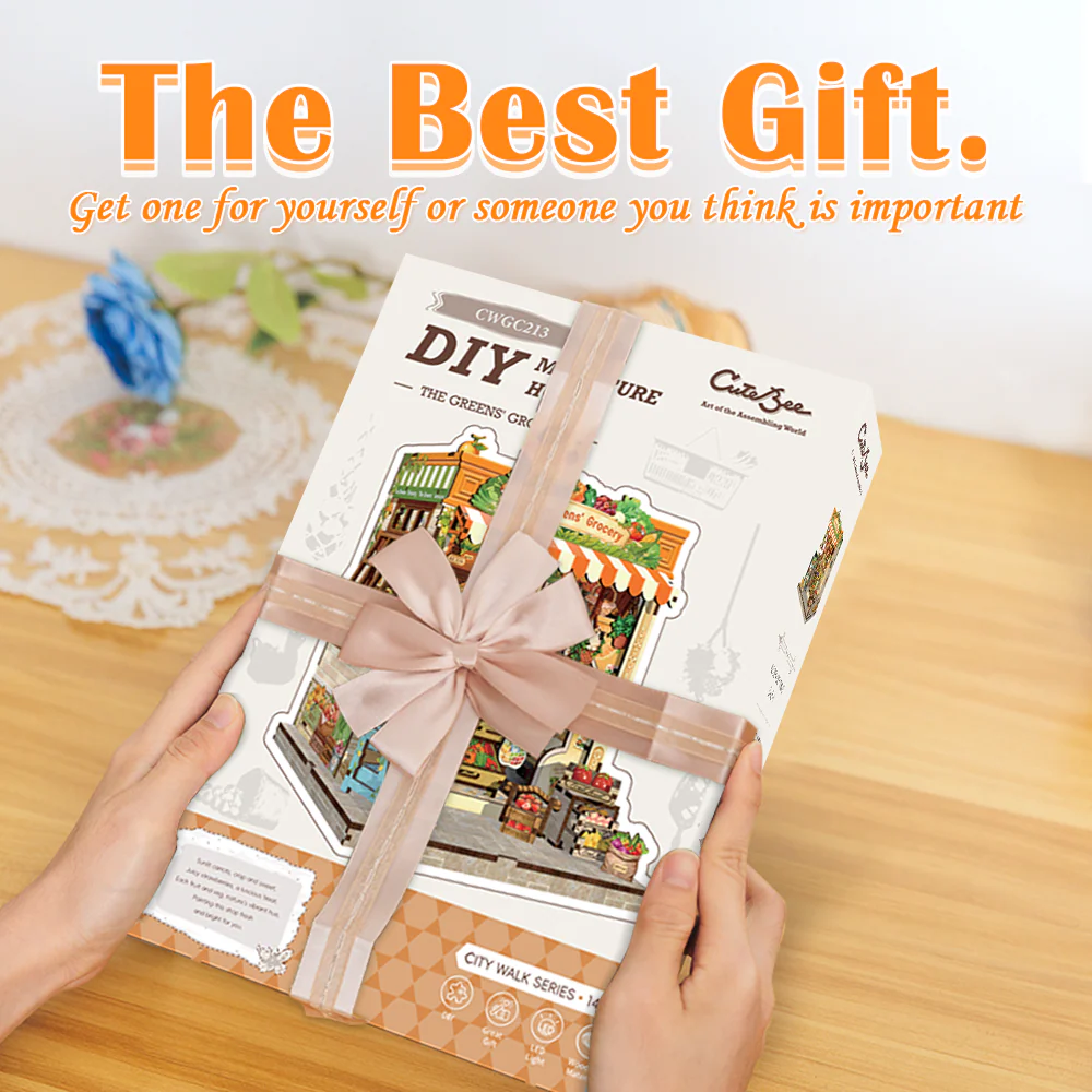 The Green's Grocery | DIY Book Nook Miniature Kit