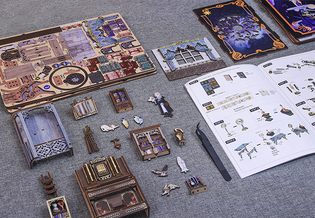 Nebula Common Room | DIY Book Nook Miniature Kit