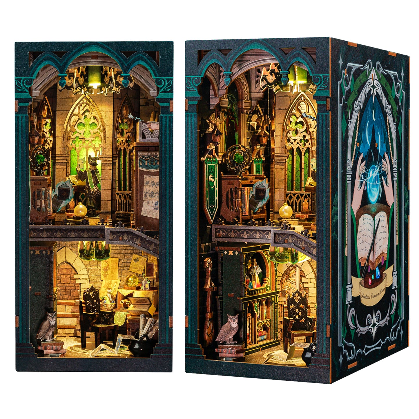 Darkness Common Room | DIY 3D Book Nook Miniature Kit