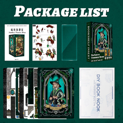 Darkness Common Room | DIY 3D Book Nook Miniature Kit