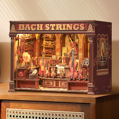 Bach Strings | DIY Book Nook Miniature Kit