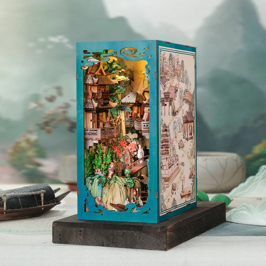 A Legendary Poet’s Zen Retreat | DIY 3D Book Nook Miniature Kit: The Life of Poet Su Dongpo
