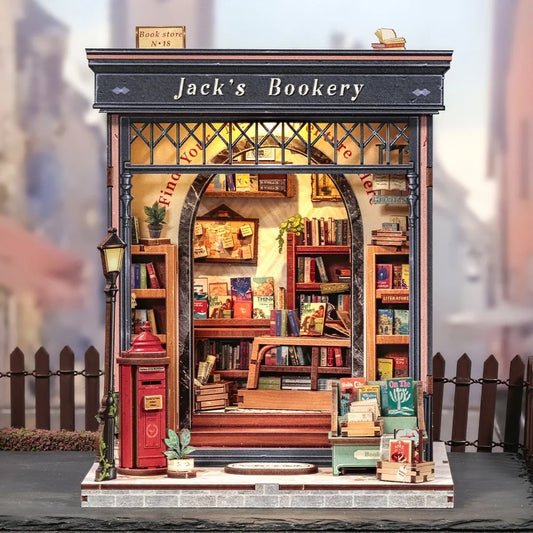 Jack's Bookery | DIY 3D Book Nook Miniature Kit