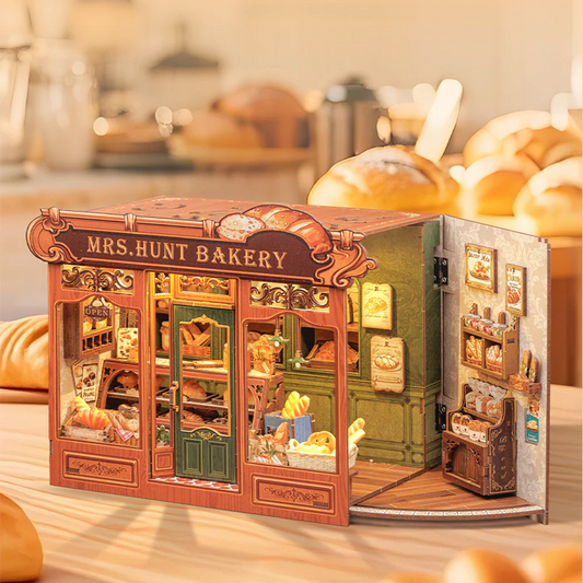 Mrs. Hunt Bakery | DIY 3D Book Nook Miniature Kit