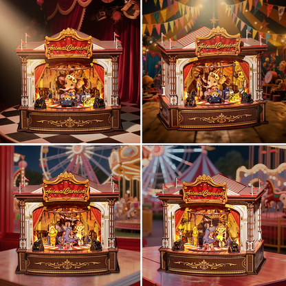 Animal Carnival | DIY Music Box Miniature House