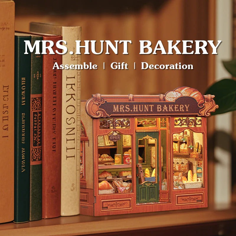 Mrs. Hunt Bakery | DIY Book Nook Miniature Kit